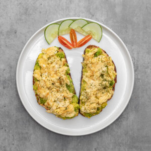 Egg & Avo Toast — ~380 kcal | Healthy Fats