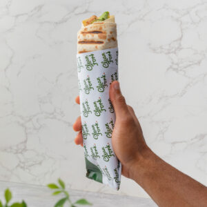 Grilled Chicken Wrap — ~420 kcal | High Protein